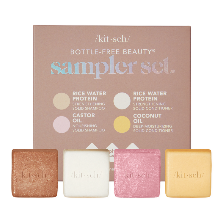 Bottle-Free Beauty Set de muestras repara los folículos capilares