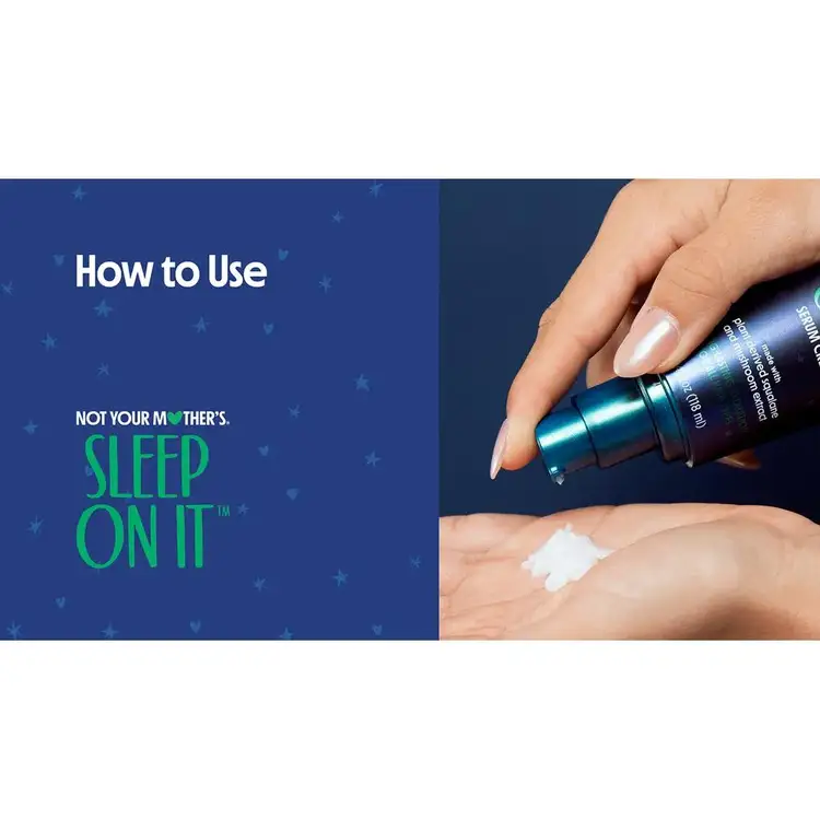 Sleep On It Overnight Suero crema hidratante hidrata el cabello