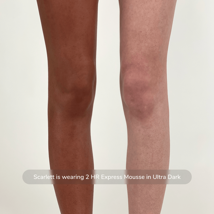 2 Hr Express Self Tanning Mousse autobronceador bronceado profundo