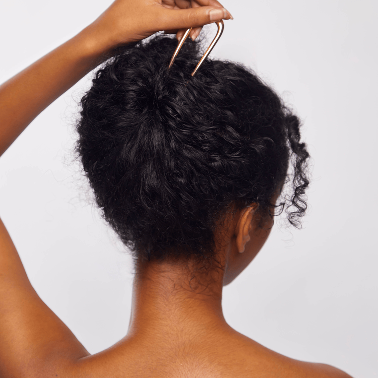 Metal French Hair Pin - Sujetador para cabello, peina con estilo