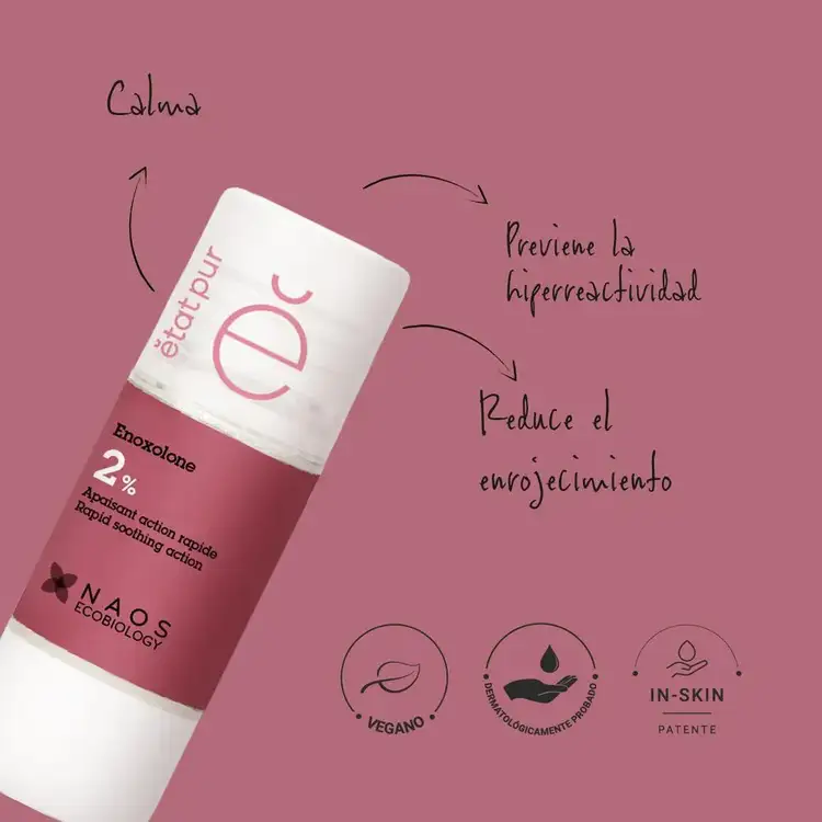 Enoxolona - Suero facial, activos puros que calman y protegen la piel sensible