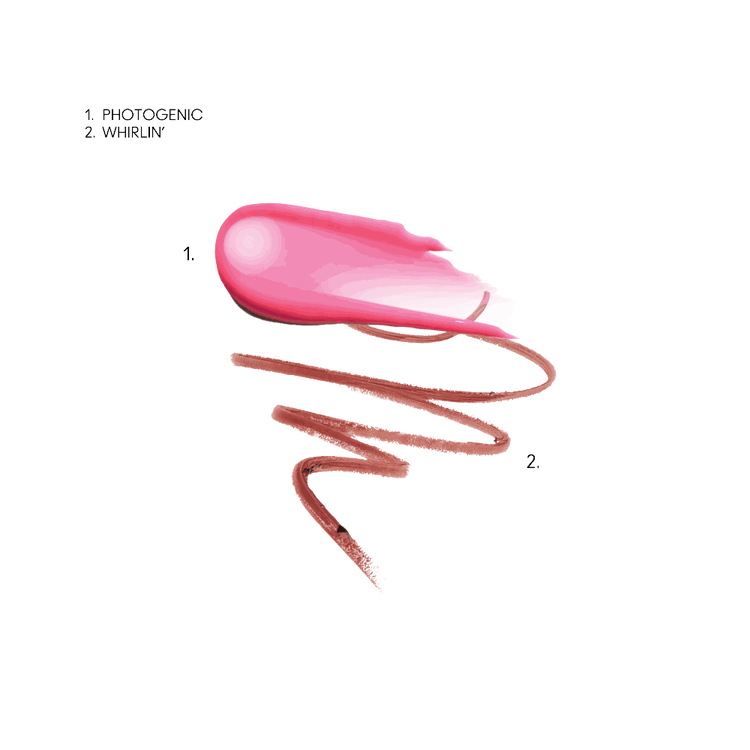 Set de labios - Photogenic Whirlin' Lip Duo, edición limitada