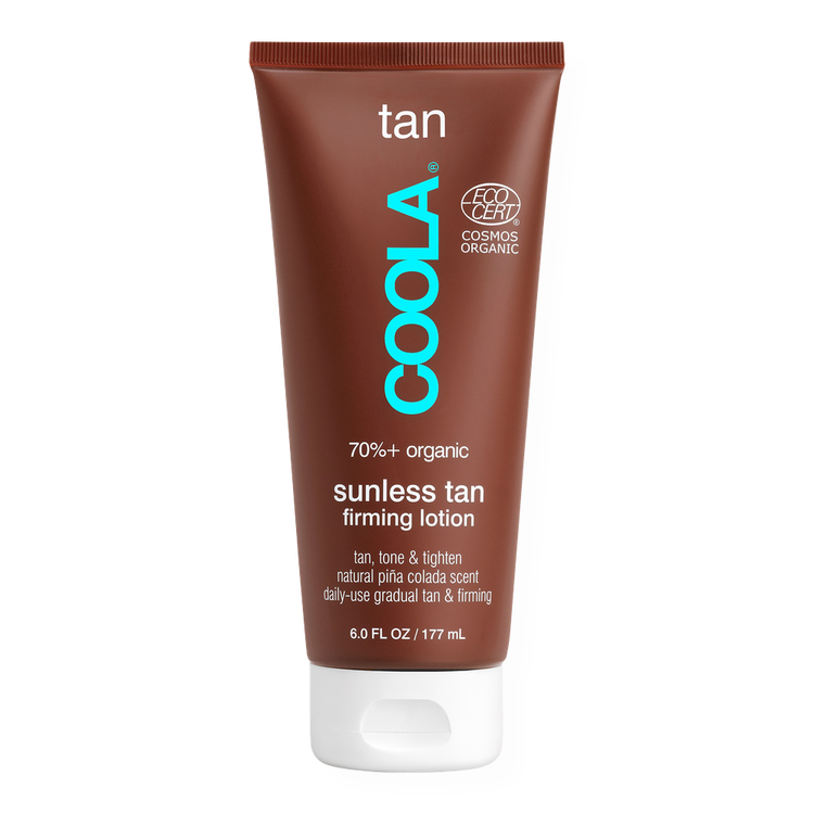 Organic Sunless Tan Firming Lotion - Loción bronceadora, bronceado gradual