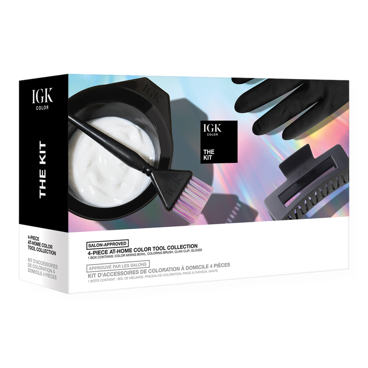 The Kit At-Home Color Tool Collection Set de 4 herramientas para la coloración capilar coloración de cabello