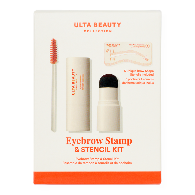 Eyebrow Stamp and Stencil - Kit de cejas, acabado pigmentado y mate