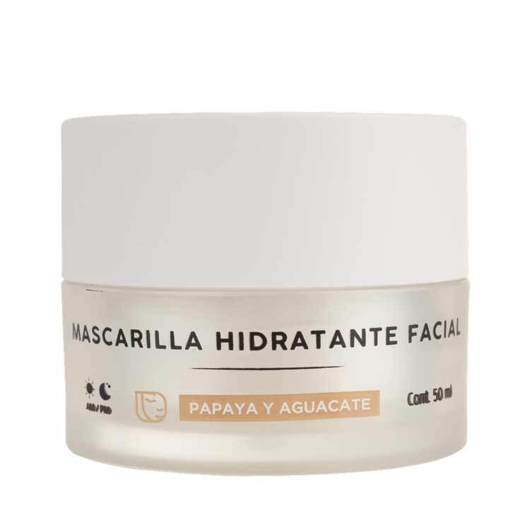 Mascarilla hidratante, para todo tipo de piel