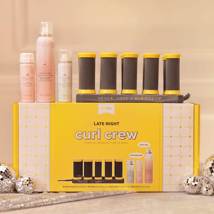Late Night Curl Crew - Kit de Escenciales para rizos y ondas