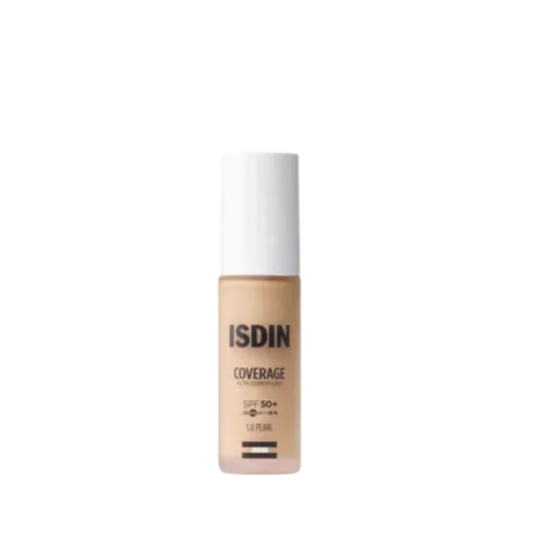 ISDIN COVERAGE - Base de maquillaje, con protección solar 50 SPF+