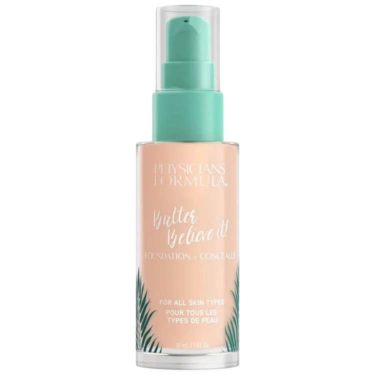 Murumuru Butter Foundation + Concealer Base de maquillaje líquida base y corrector en uno solo