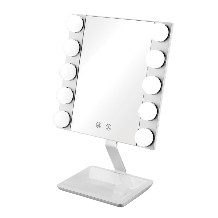 Conair - Espejo Led hollywood halo 1x/10x color plateado