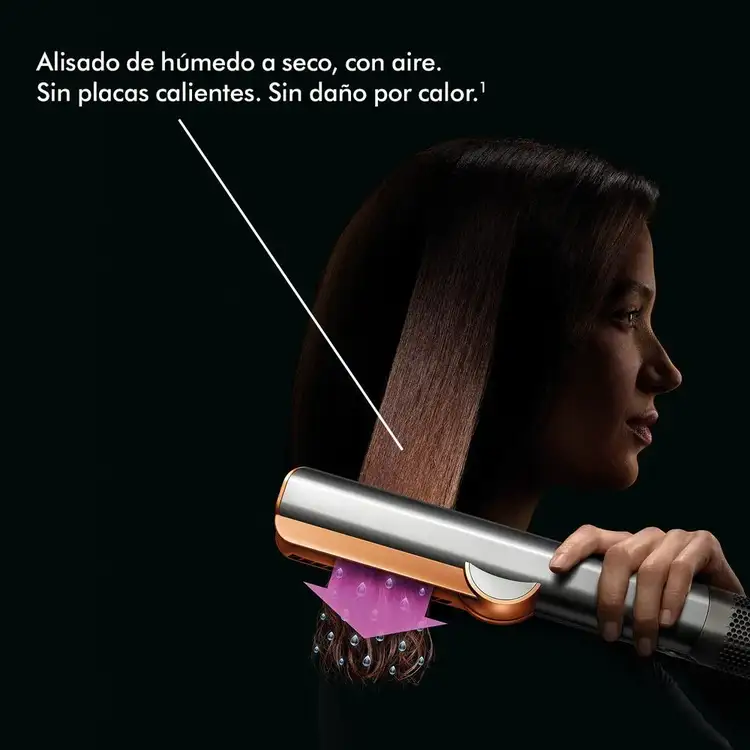 Airstrait - Alisadora, alisado de húmedo a seco