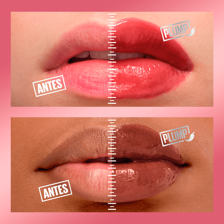 Lifter Plump - Brillo labial, brillo y efecto voluminoso