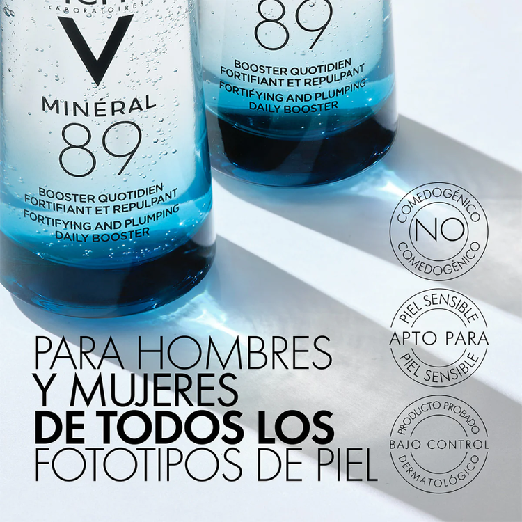 Mineral 89 - Suero facial, fortifica, rellena e hidrata la piel