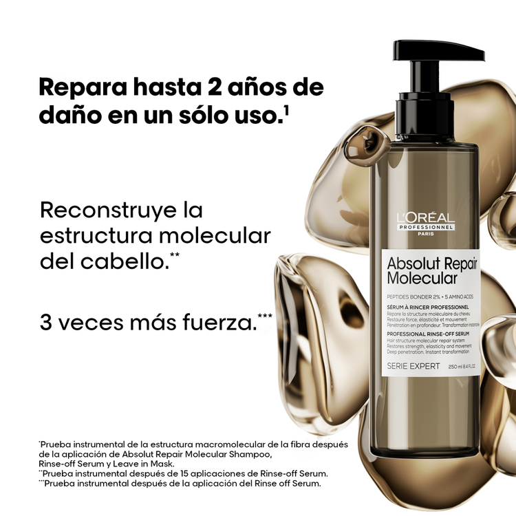 Absolut Repair Molecular - Suero, fortalece, repara y reduce quiebre