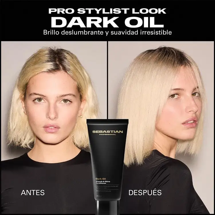 Dark Oil - Acondicionador, brillo y suavidad