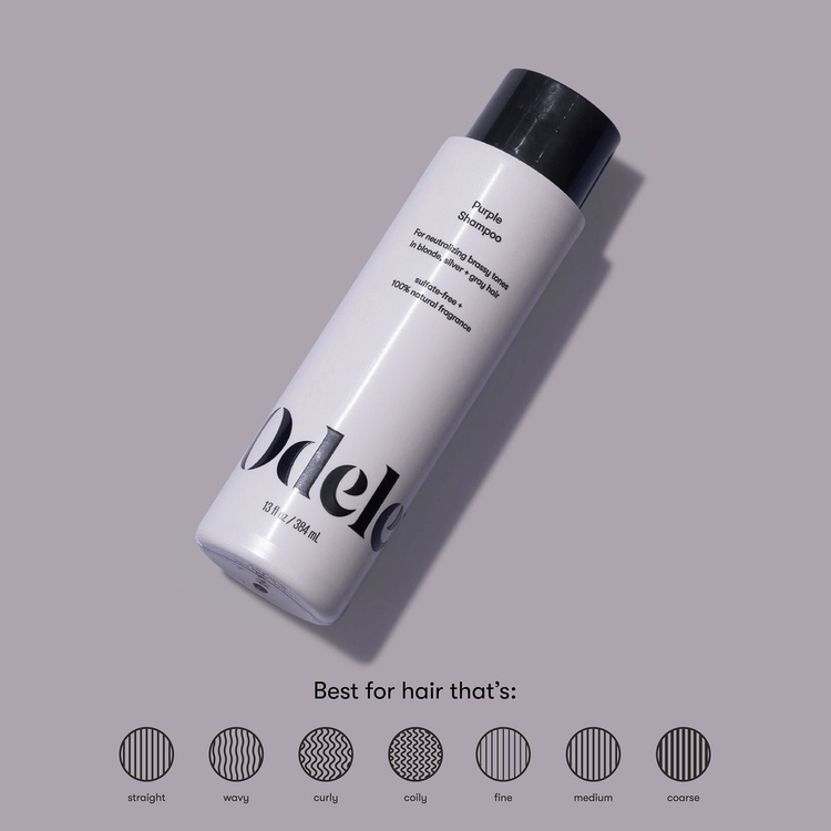 Purple Shampoo neutraliza los tonos cobrizos