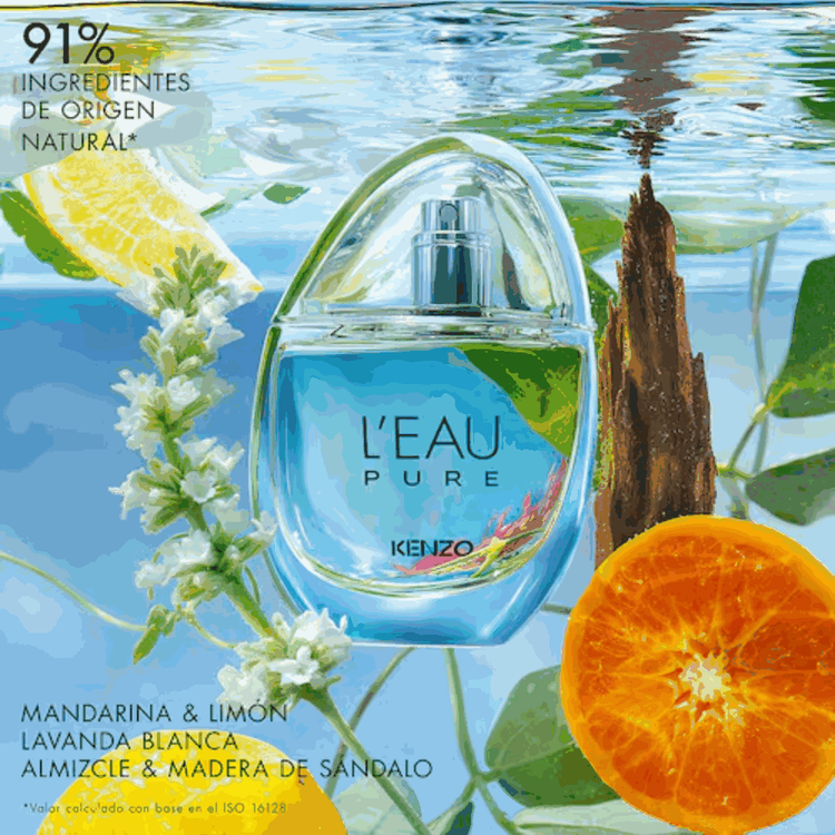 L'Eau Pure - Eau de Parfum, inspirado en la visión poética de Kenzo Takada