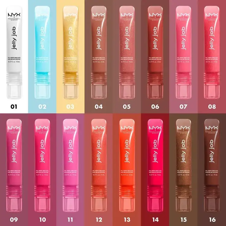 Jelly Job Lip Gloss - Brillo Labial con efecto Jelly, hiperbrillante transparente