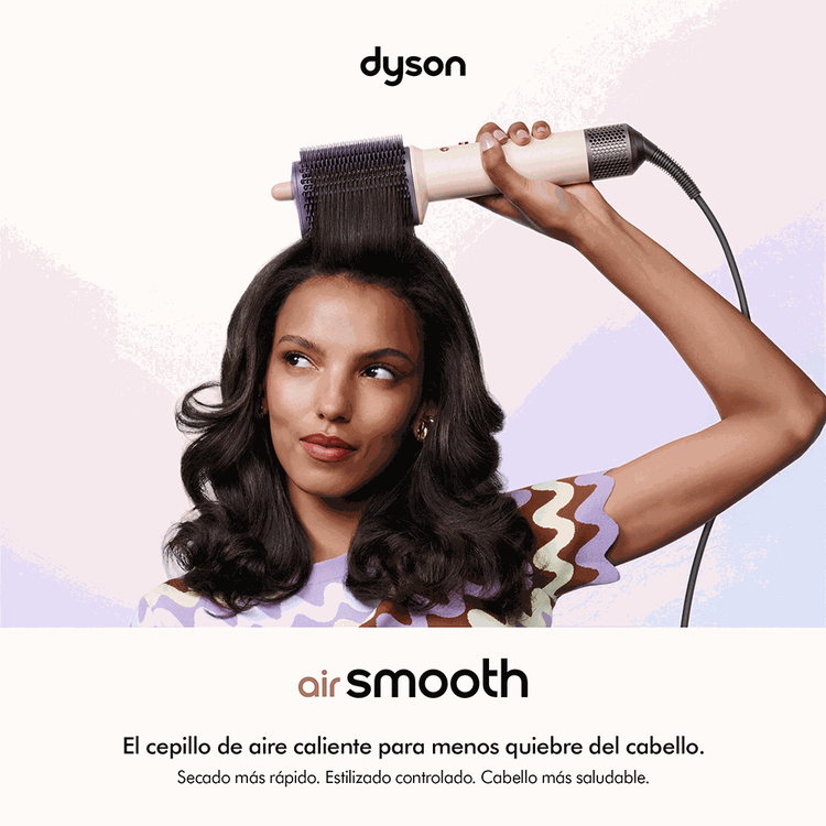 Air Smooth - Cepillo voluminizador de aire, ceramic pink