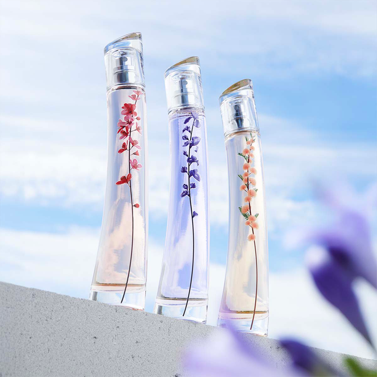 Flower Ikebana Indigo By Kenzo - Eau De Parfum, floral y ambarado que rinde homenaje al color más emblemático de Japon