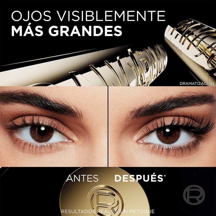 Panorama - Máscara de pestañas, ojos más grandes