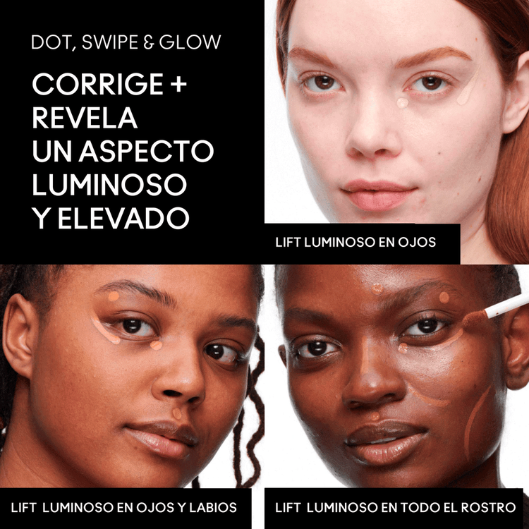 Studio Radiance 24Hr Luminous Lift Concealer Base de maquillaje cobertura media, radiante y natural