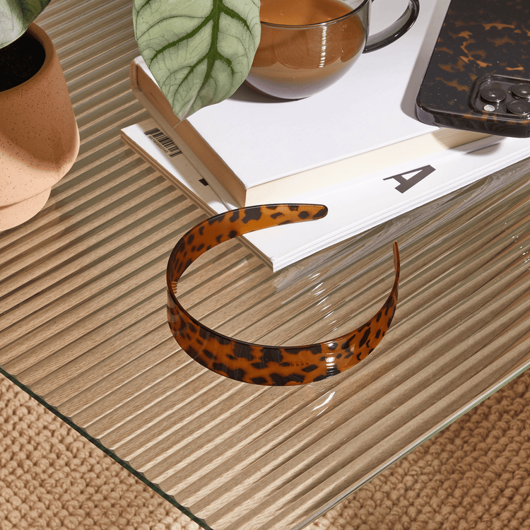 Recycled Plastic Wide Headband Banda para cabello ideal para peinados