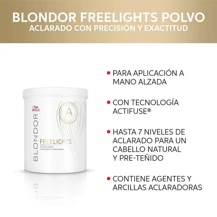 Blondor - Decolorante, crea reflejos precisos y de aspecto natural
