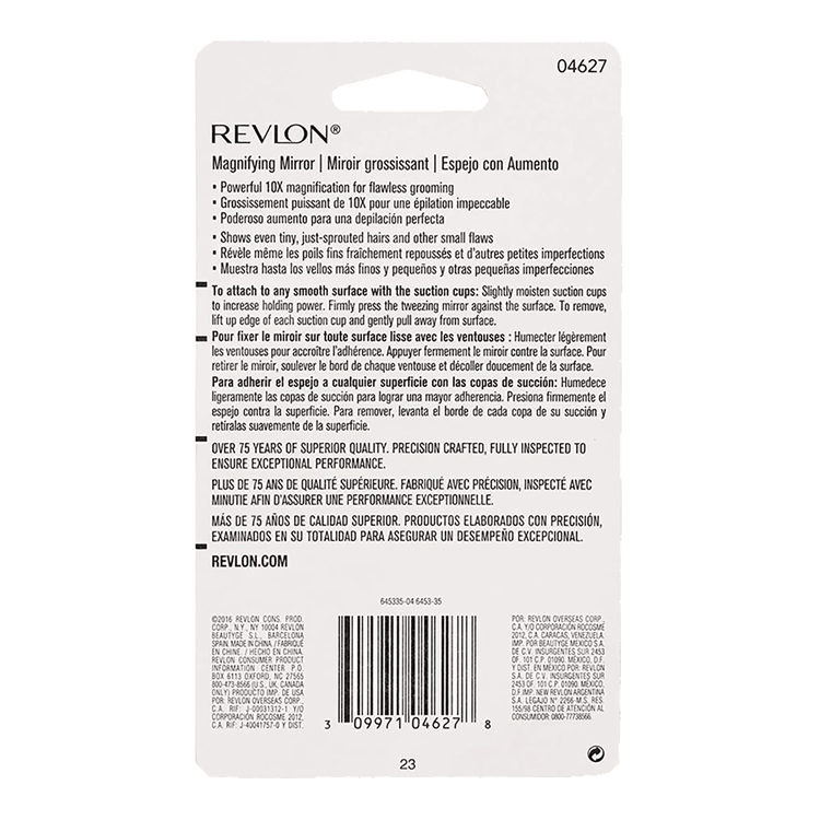 Revlon Bt Espejo para uso durante la ducha