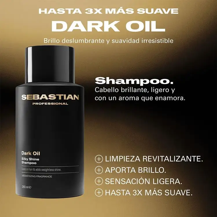 Dark Oil - Shampoo, brillo y suavidad