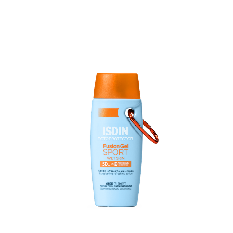 Fusion Gel Sport - Protector solar, resistente al sudor y muy resistente al agua