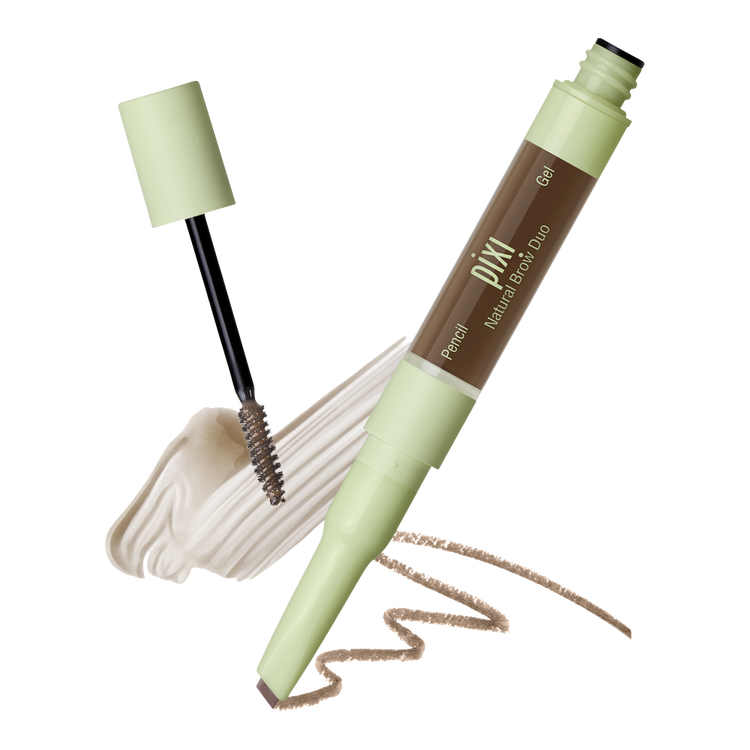 Natural Brow Duo - Lápiz y gel para cejas, dúo resistente al agua