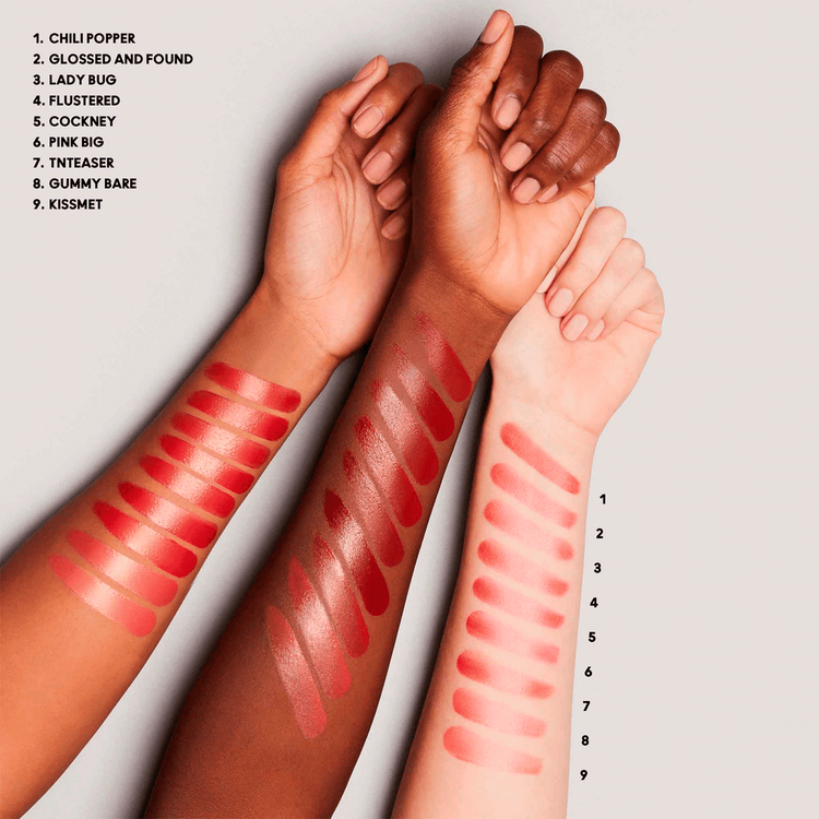 Lustreglass Sheer-Shine Lipstick Labial líquido acabado luminoso, hidratante y suave