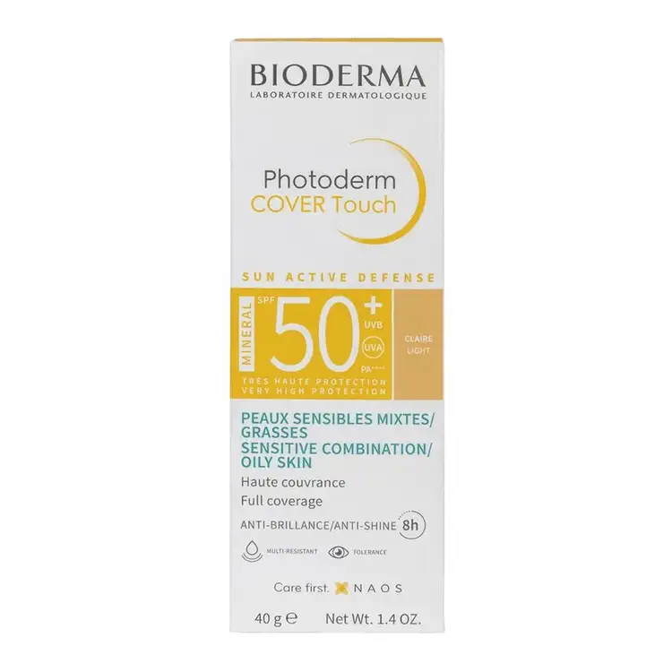 Photoderm Cover Touch - Protector solar, cobertura matificante con protección mineral