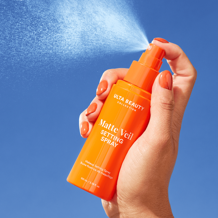 Matte Veil - Spray fijador de maquillaje, acabado mate