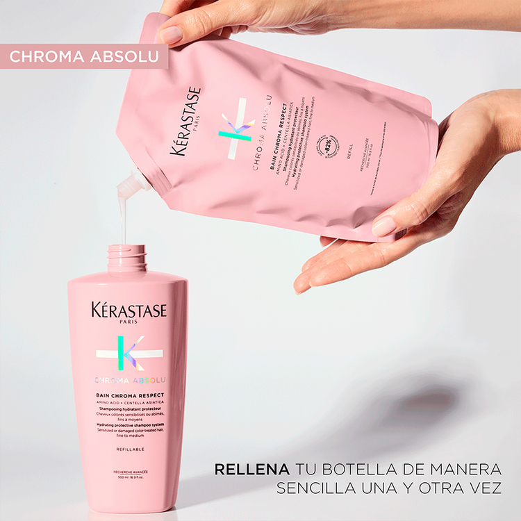 Chroma Absolu - Refill de shampoo, preserva el color del cabello