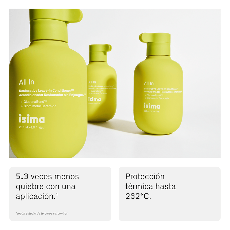 All In Restorative - Acondicionador sin enjuague, cabello más suave y brillante