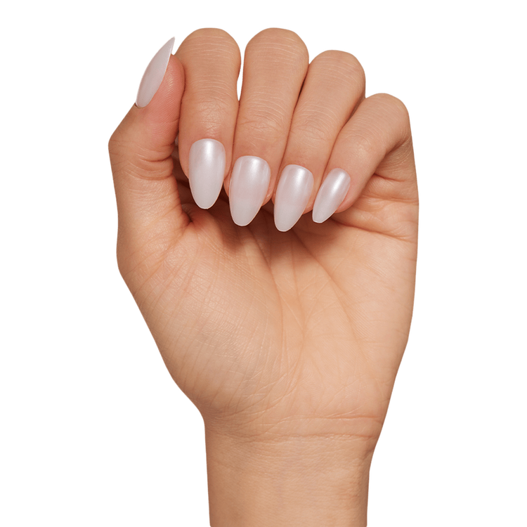Hailey Press-On Nails Uñas postizas uñas glazed donut fáciles de lograr.