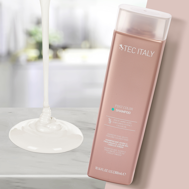 Post Color - Shampoo, para cabello teñido