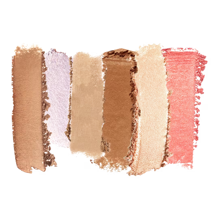 Kit All-Star Palette Paleta de bronzer e iluminadores fórmula suave aterciopelada