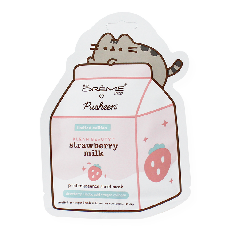 Pusheen Purr-Fect Skin Printed Essence Mascarilla facial brillo para tu piel