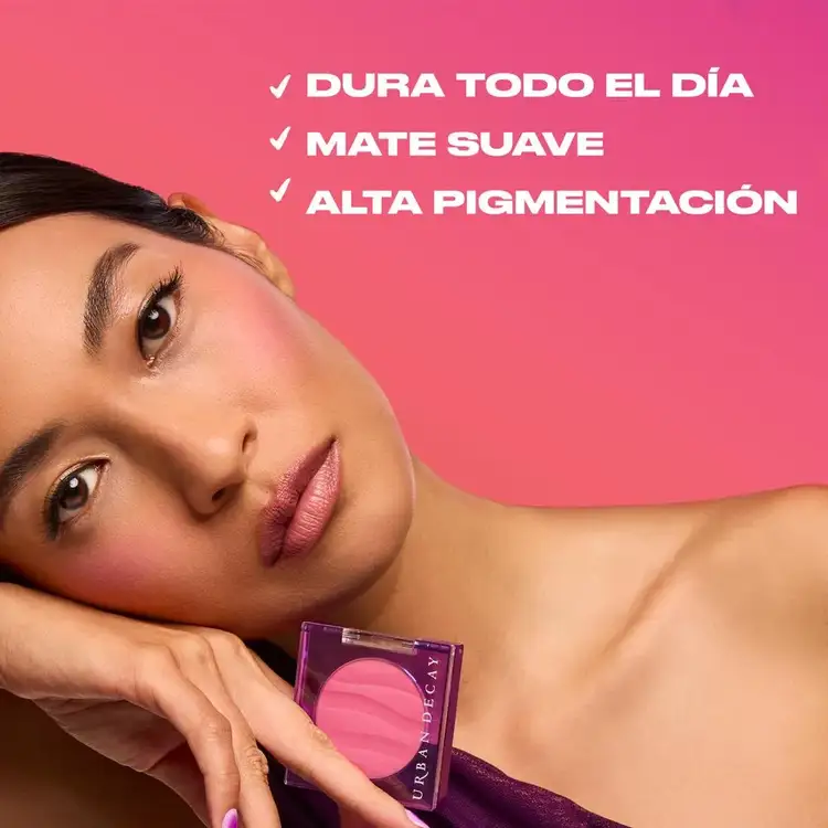 Face Bond Blush - Paleta de sombras, acabado mate de larga duración