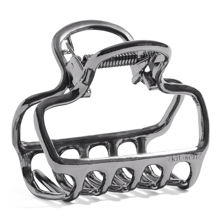 Metal Medium Open Shape Puffy Claw Clip Pinza metálica agarre firme