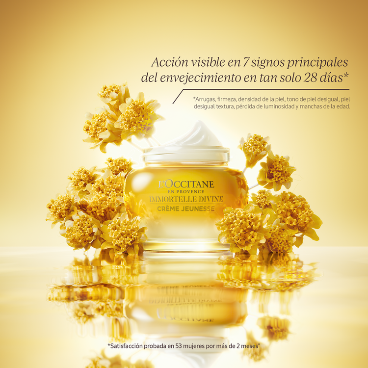 Crema Divine Immortelle Crema de manos reduce líneas de expresión