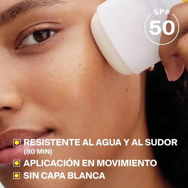Play Everyday Sunscreen - Protector solar en barra SPF 50, resistente al agua y al sudor