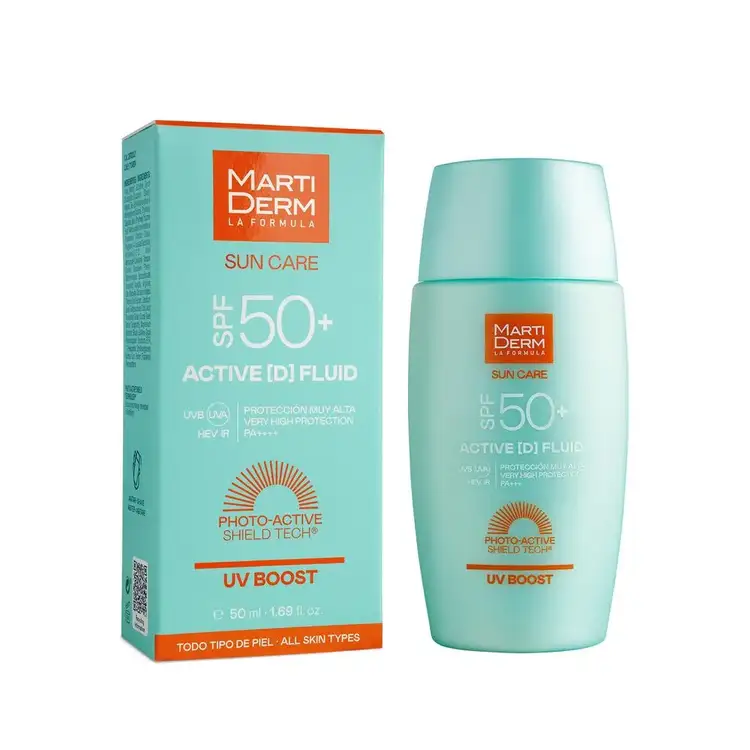 Active [d] fluid - Protector solar, protección UV SPF 50+