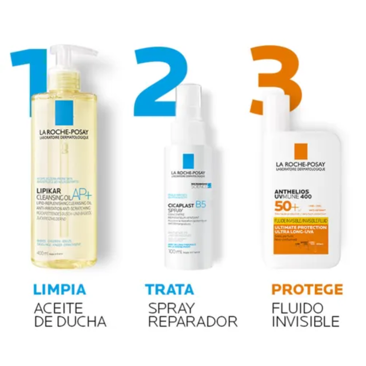 Cicaplast B5 - Spray multireparador, nutre y protege la piel