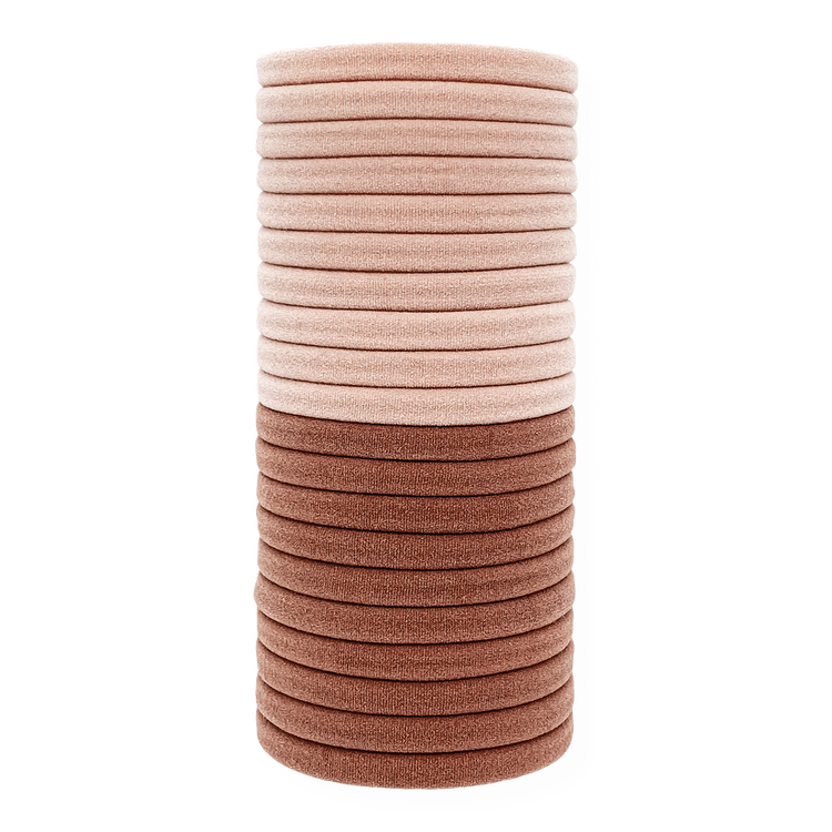 Eco-Friendly Elastics- Ligas de cabello, resistentes y prácticas para peinar