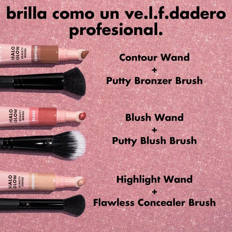 e.l.f. Halo Glow Highlight Beauty Wand Lluminador líquidores varita