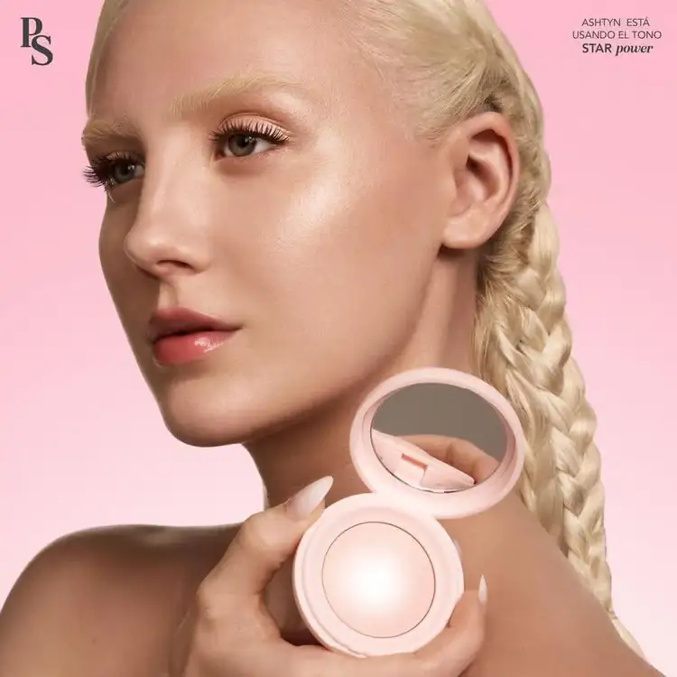 High Light Society - Iluminador en polvo, brillo intenso